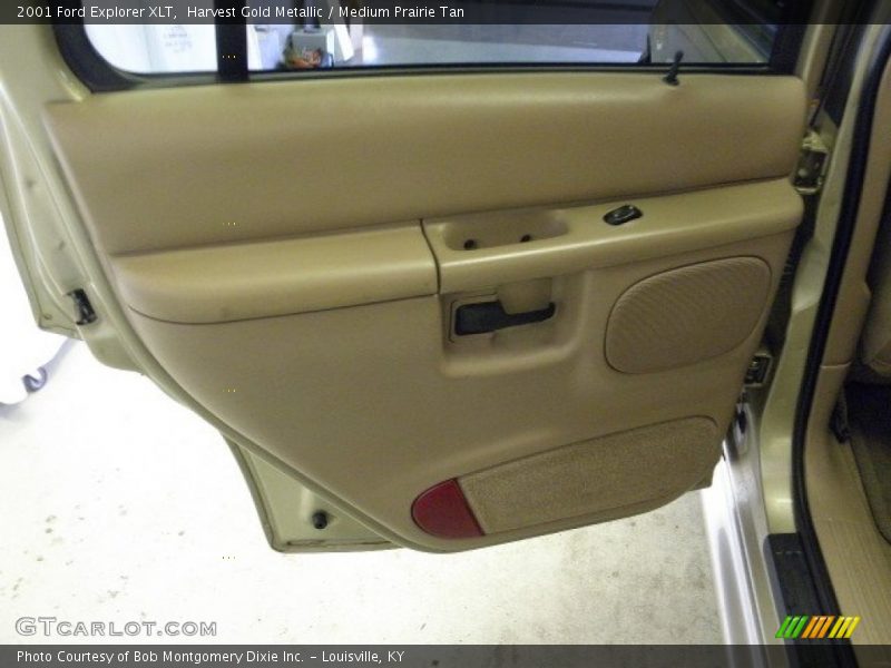 Harvest Gold Metallic / Medium Prairie Tan 2001 Ford Explorer XLT