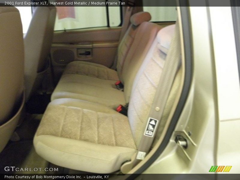Harvest Gold Metallic / Medium Prairie Tan 2001 Ford Explorer XLT