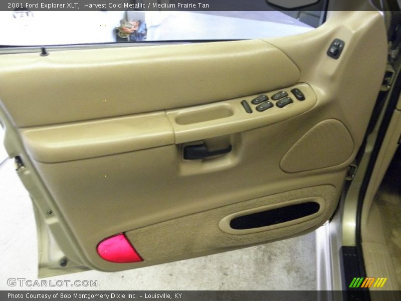Harvest Gold Metallic / Medium Prairie Tan 2001 Ford Explorer XLT