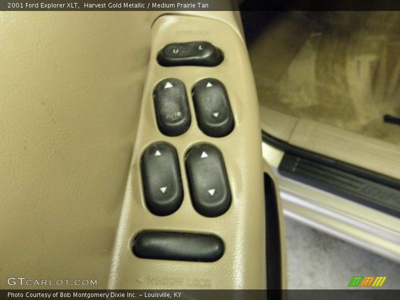 Harvest Gold Metallic / Medium Prairie Tan 2001 Ford Explorer XLT