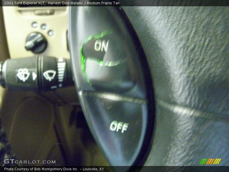 Harvest Gold Metallic / Medium Prairie Tan 2001 Ford Explorer XLT