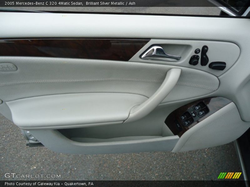 Brilliant Silver Metallic / Ash 2005 Mercedes-Benz C 320 4Matic Sedan