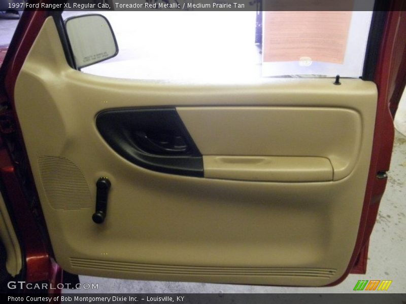 Toreador Red Metallic / Medium Prairie Tan 1997 Ford Ranger XL Regular Cab