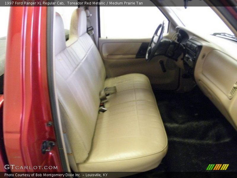 Toreador Red Metallic / Medium Prairie Tan 1997 Ford Ranger XL Regular Cab