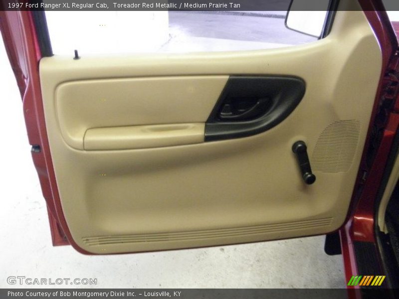 Toreador Red Metallic / Medium Prairie Tan 1997 Ford Ranger XL Regular Cab