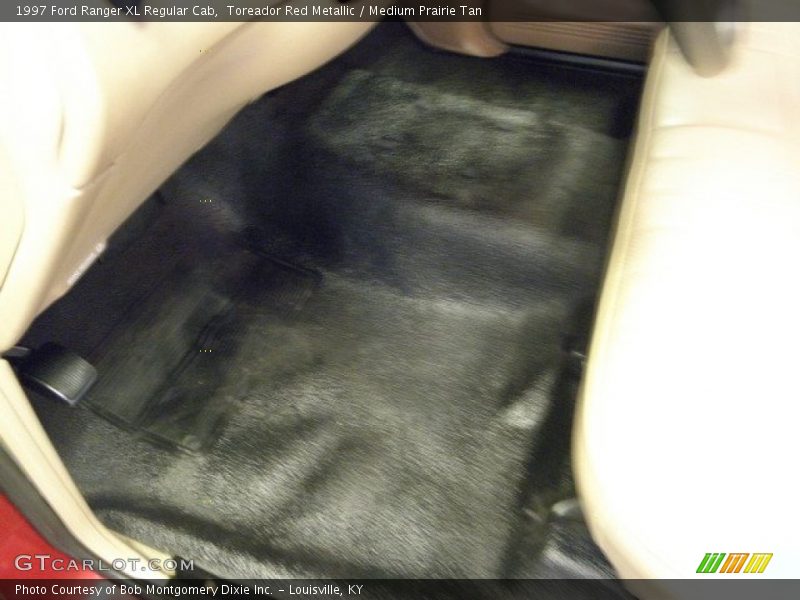 Toreador Red Metallic / Medium Prairie Tan 1997 Ford Ranger XL Regular Cab
