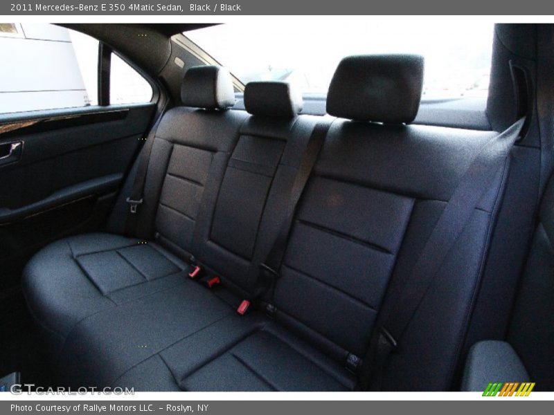 Black / Black 2011 Mercedes-Benz E 350 4Matic Sedan