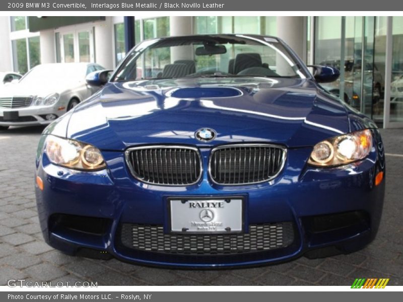 Interlagos Blue Metallic / Black Novillo Leather 2009 BMW M3 Convertible