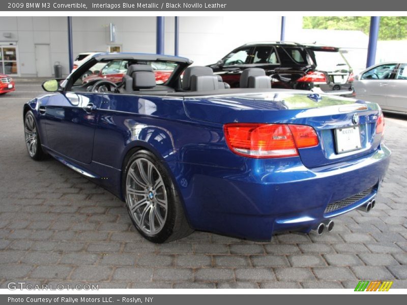 Interlagos Blue Metallic / Black Novillo Leather 2009 BMW M3 Convertible