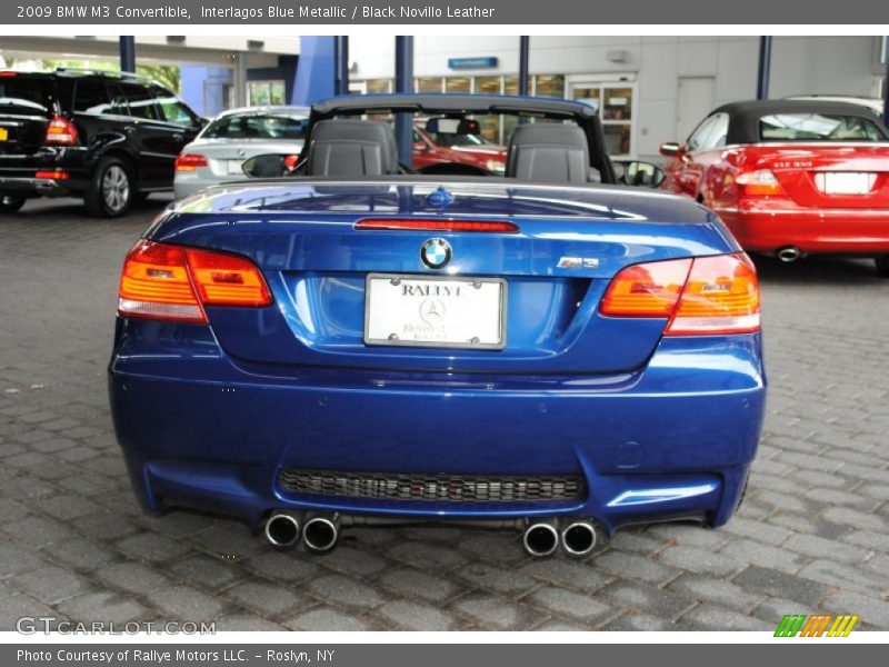 Interlagos Blue Metallic / Black Novillo Leather 2009 BMW M3 Convertible