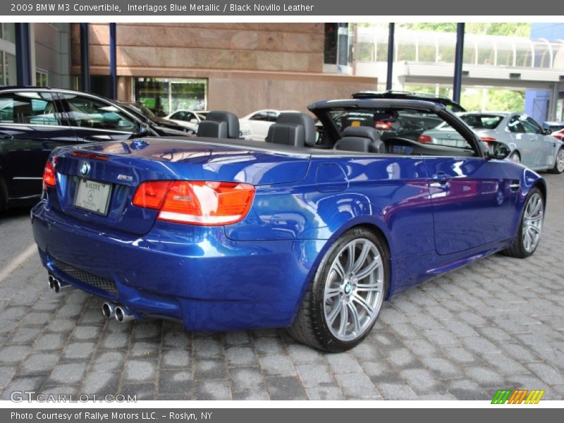 Interlagos Blue Metallic / Black Novillo Leather 2009 BMW M3 Convertible