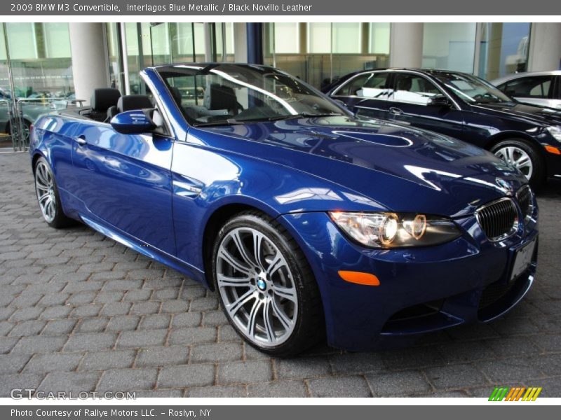 Interlagos Blue Metallic / Black Novillo Leather 2009 BMW M3 Convertible