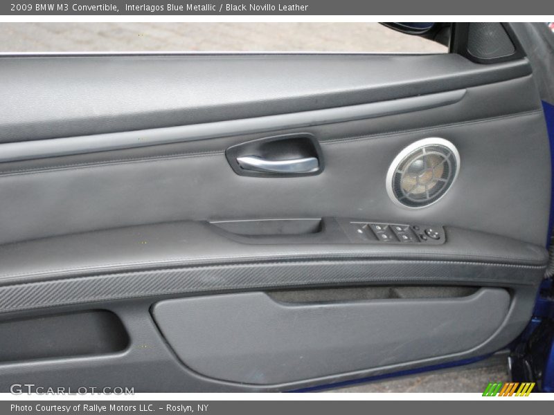 Interlagos Blue Metallic / Black Novillo Leather 2009 BMW M3 Convertible