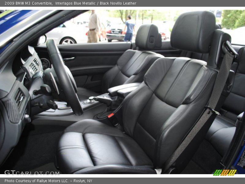  2009 M3 Convertible Black Novillo Leather Interior