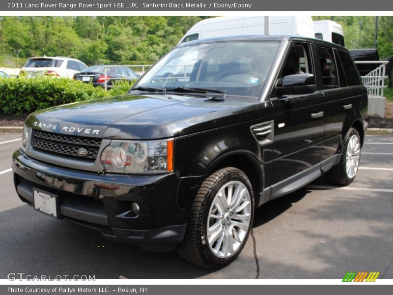 Santorini Black Metallic / Ebony/Ebony 2011 Land Rover Range Rover Sport HSE LUX