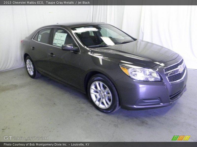 Taupe Gray Metallic / Jet Black 2013 Chevrolet Malibu ECO