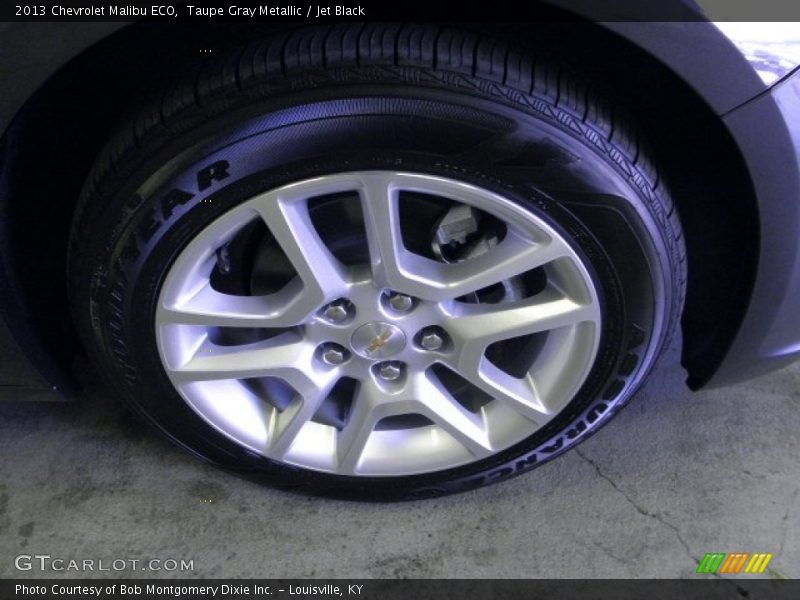 Taupe Gray Metallic / Jet Black 2013 Chevrolet Malibu ECO