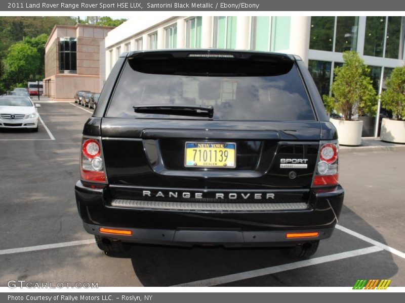Santorini Black Metallic / Ebony/Ebony 2011 Land Rover Range Rover Sport HSE LUX