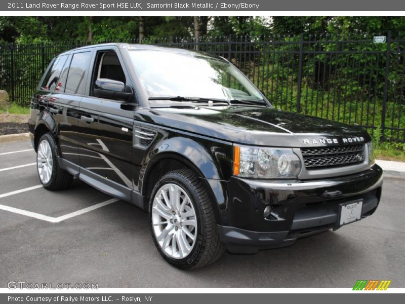 Santorini Black Metallic / Ebony/Ebony 2011 Land Rover Range Rover Sport HSE LUX