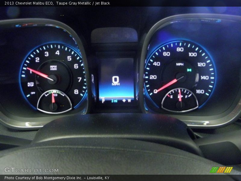 Taupe Gray Metallic / Jet Black 2013 Chevrolet Malibu ECO