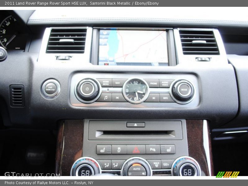 Santorini Black Metallic / Ebony/Ebony 2011 Land Rover Range Rover Sport HSE LUX