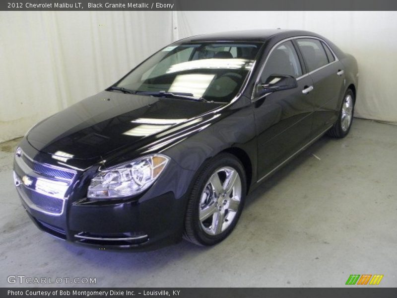 Black Granite Metallic / Ebony 2012 Chevrolet Malibu LT