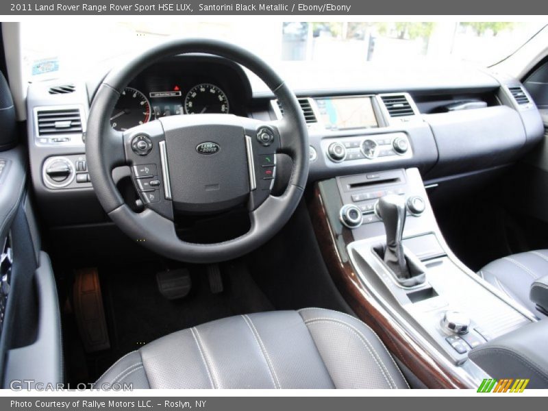 Santorini Black Metallic / Ebony/Ebony 2011 Land Rover Range Rover Sport HSE LUX