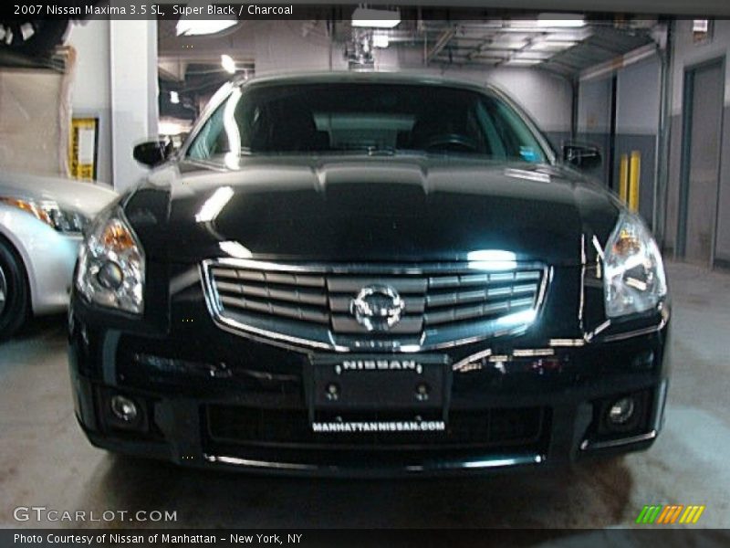 Super Black / Charcoal 2007 Nissan Maxima 3.5 SL