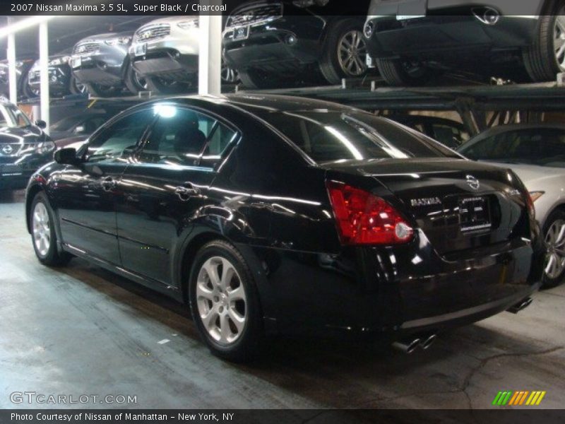 Super Black / Charcoal 2007 Nissan Maxima 3.5 SL