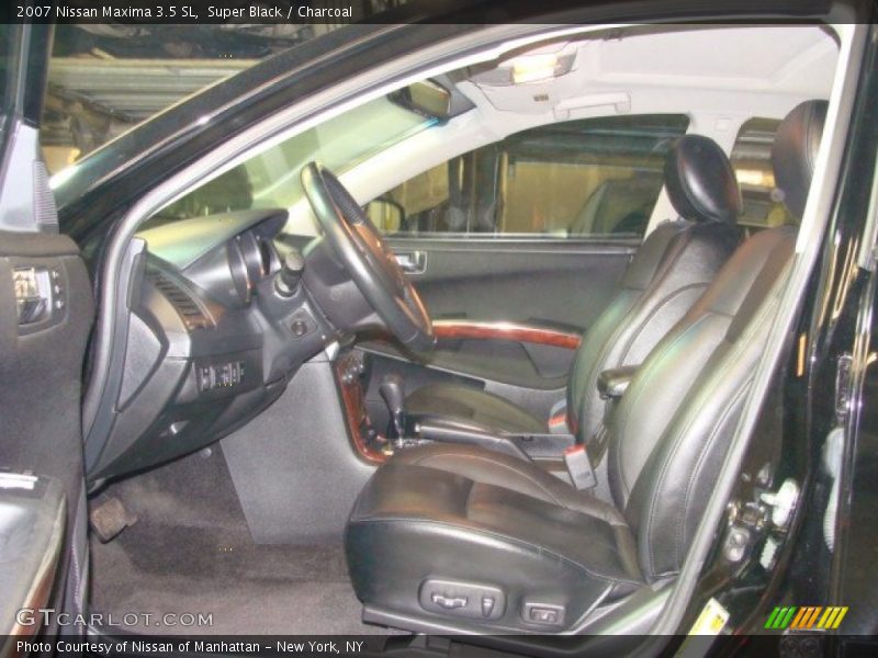 Super Black / Charcoal 2007 Nissan Maxima 3.5 SL