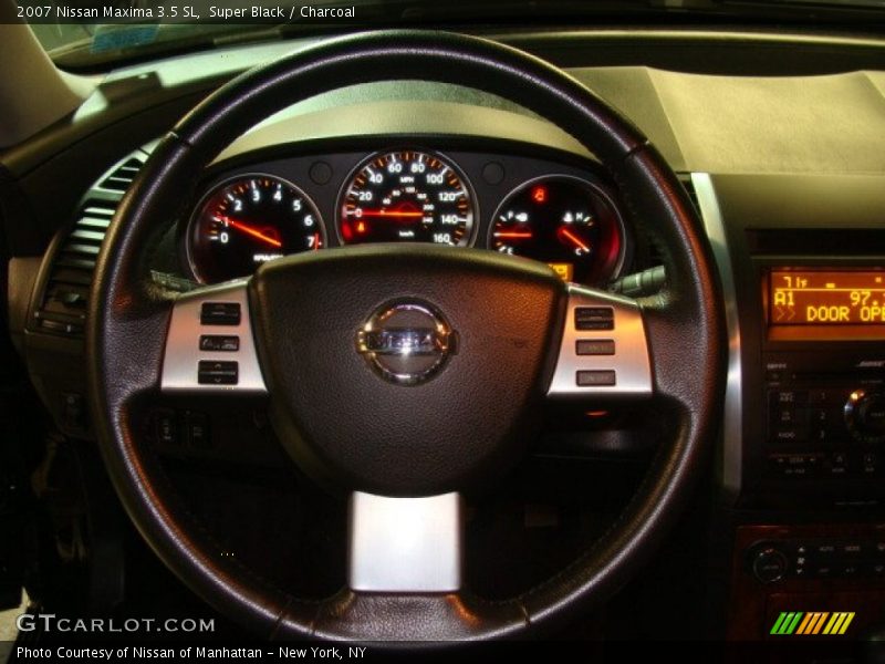 Super Black / Charcoal 2007 Nissan Maxima 3.5 SL