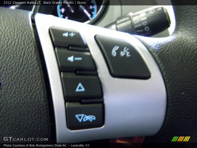 Black Granite Metallic / Ebony 2012 Chevrolet Malibu LT