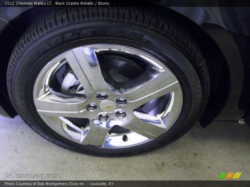 Black Granite Metallic / Ebony 2012 Chevrolet Malibu LT