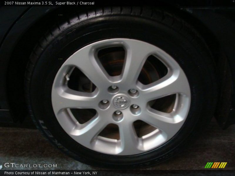 Super Black / Charcoal 2007 Nissan Maxima 3.5 SL