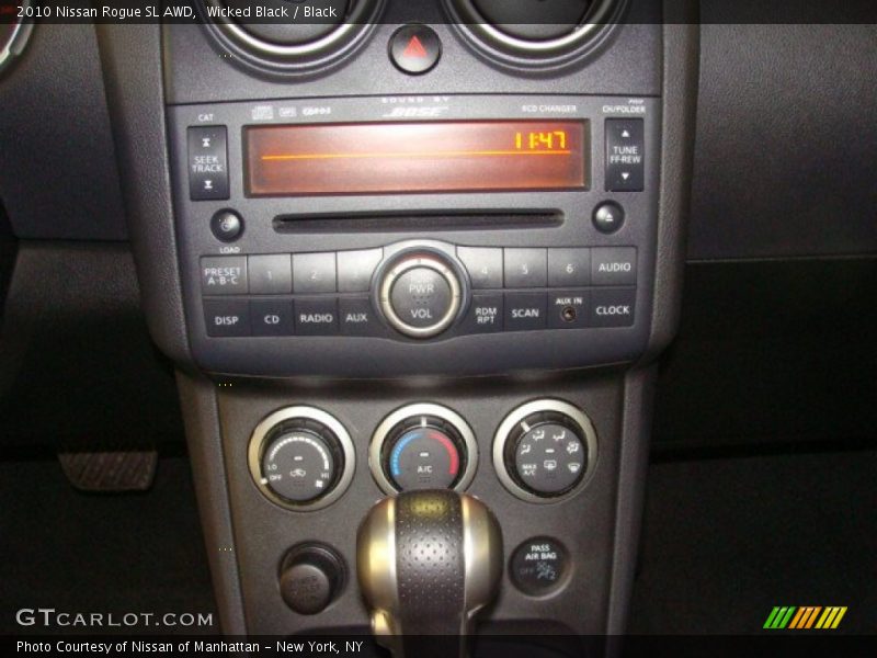 Wicked Black / Black 2010 Nissan Rogue SL AWD