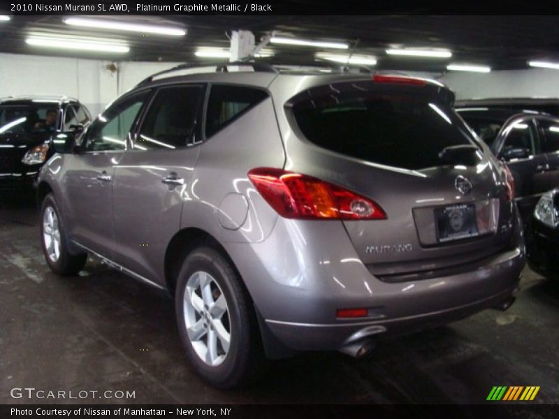 Platinum Graphite Metallic / Black 2010 Nissan Murano SL AWD