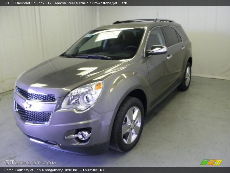 Mocha Steel Metallic / Brownstone/Jet Black 2012 Chevrolet Equinox LTZ