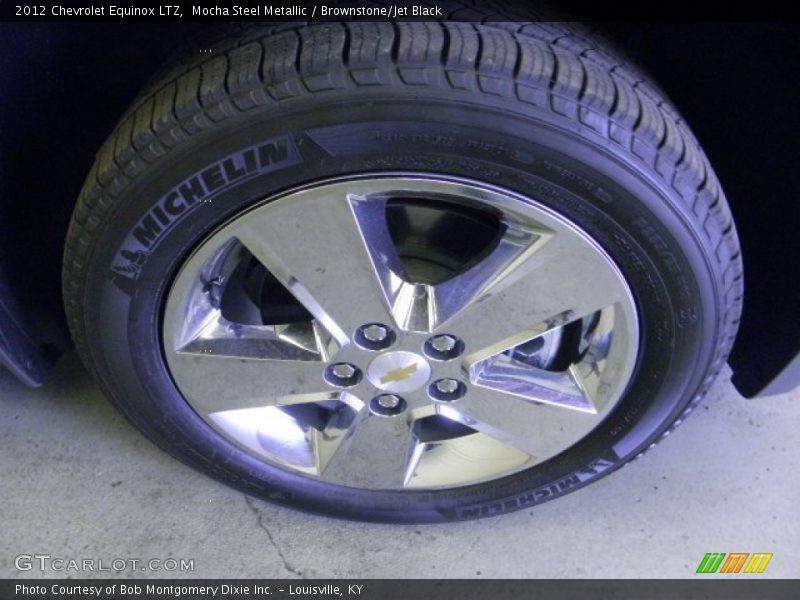 Mocha Steel Metallic / Brownstone/Jet Black 2012 Chevrolet Equinox LTZ