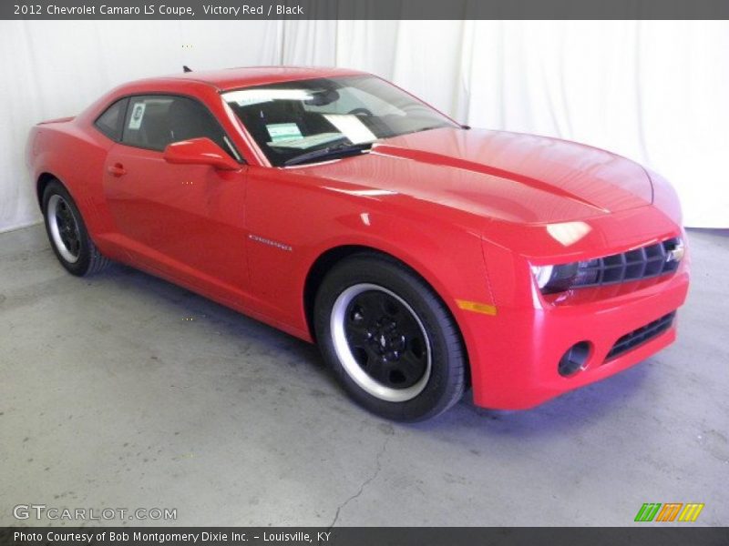 Victory Red / Black 2012 Chevrolet Camaro LS Coupe