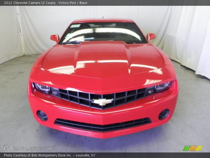 Victory Red / Black 2012 Chevrolet Camaro LS Coupe