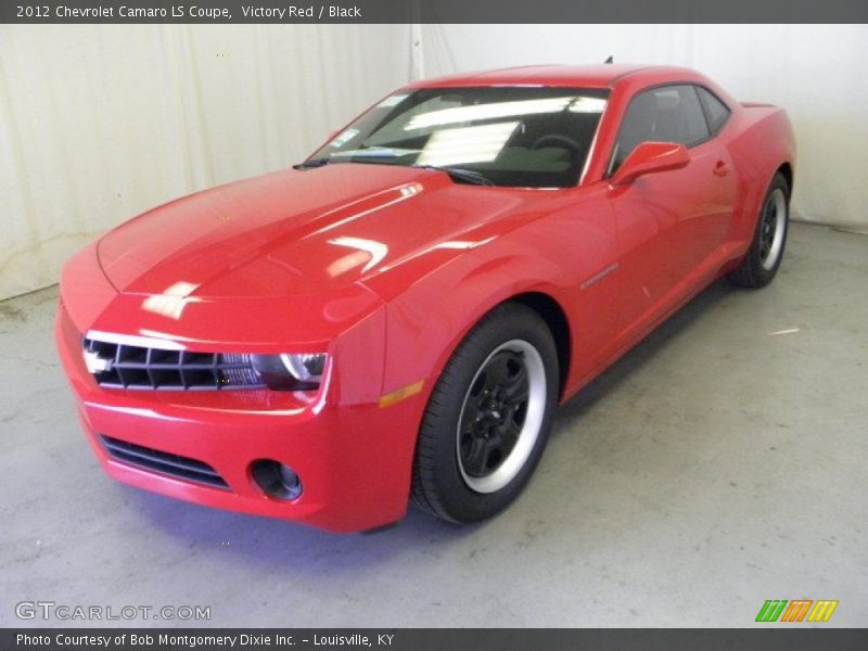 Victory Red / Black 2012 Chevrolet Camaro LS Coupe
