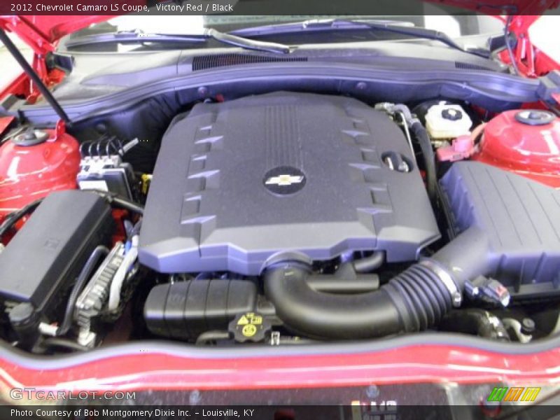 Victory Red / Black 2012 Chevrolet Camaro LS Coupe