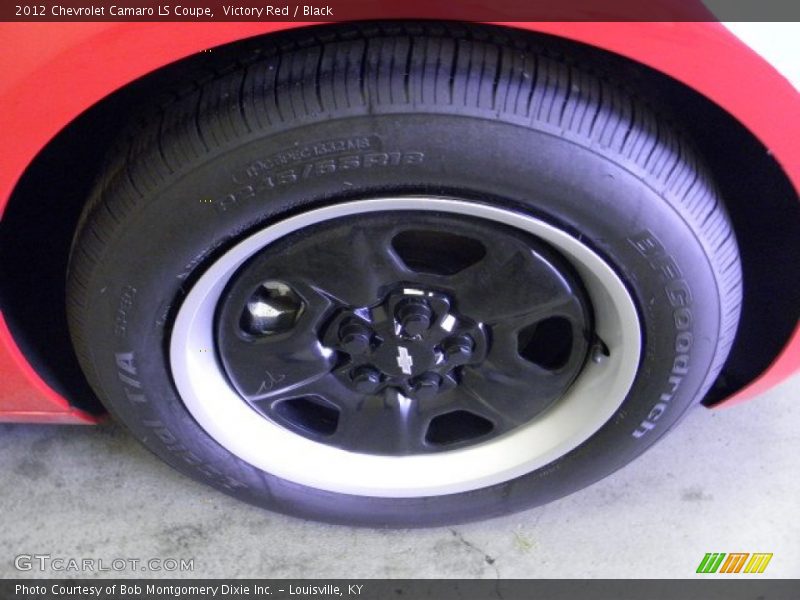Victory Red / Black 2012 Chevrolet Camaro LS Coupe