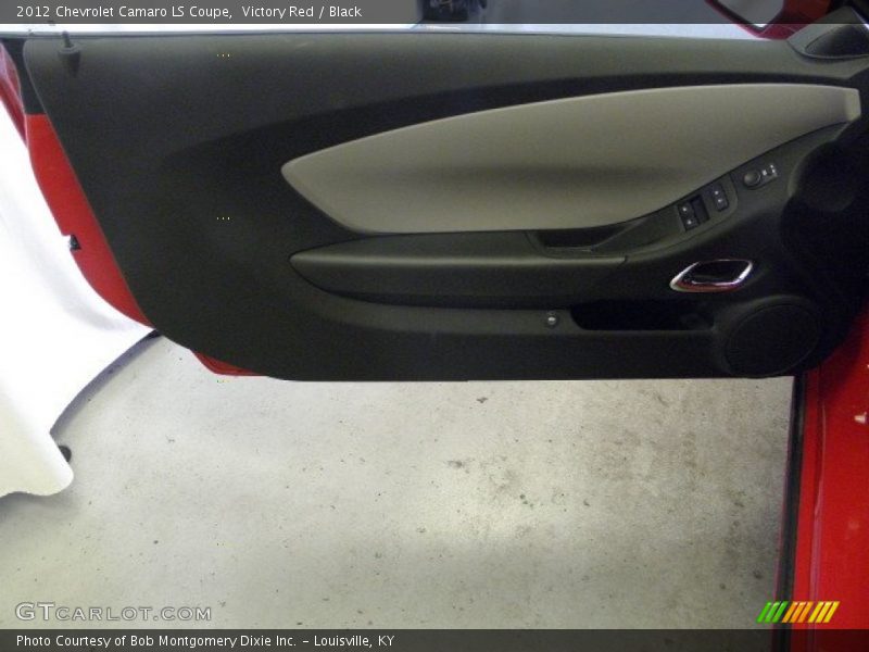 Victory Red / Black 2012 Chevrolet Camaro LS Coupe