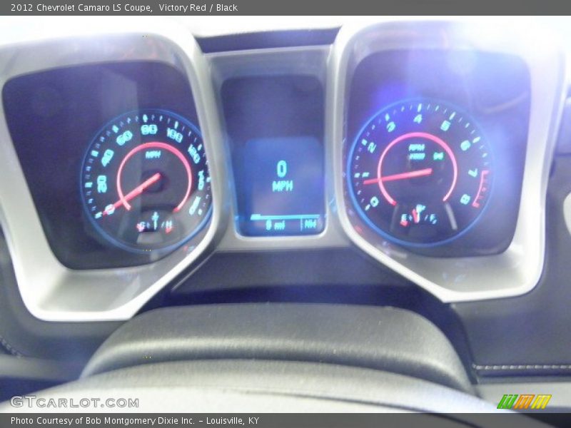 Victory Red / Black 2012 Chevrolet Camaro LS Coupe