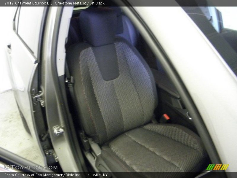 Graystone Metallic / Jet Black 2012 Chevrolet Equinox LT