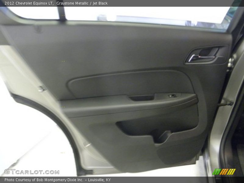 Graystone Metallic / Jet Black 2012 Chevrolet Equinox LT