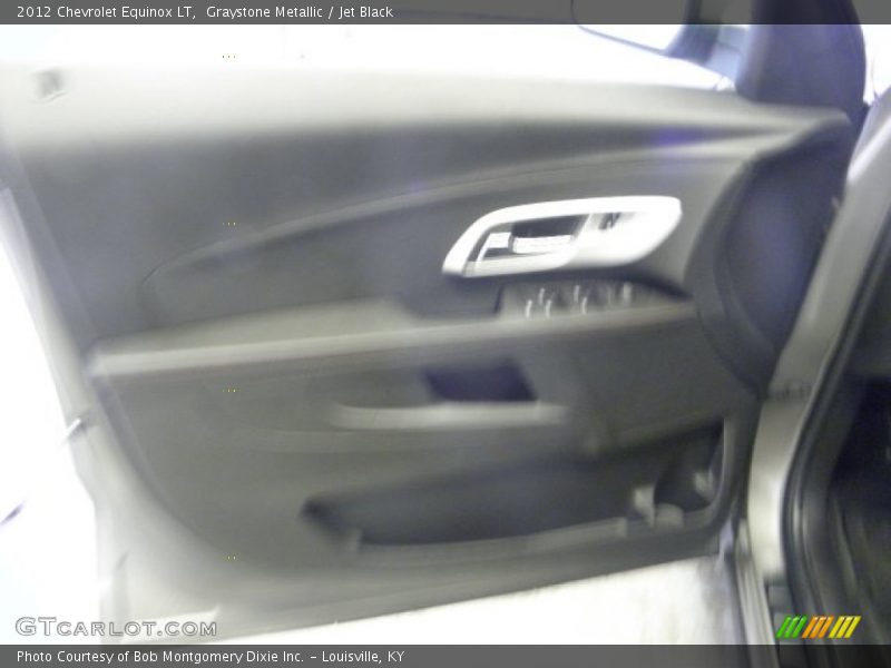Graystone Metallic / Jet Black 2012 Chevrolet Equinox LT