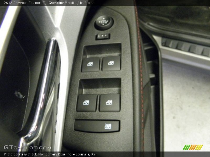 Graystone Metallic / Jet Black 2012 Chevrolet Equinox LT