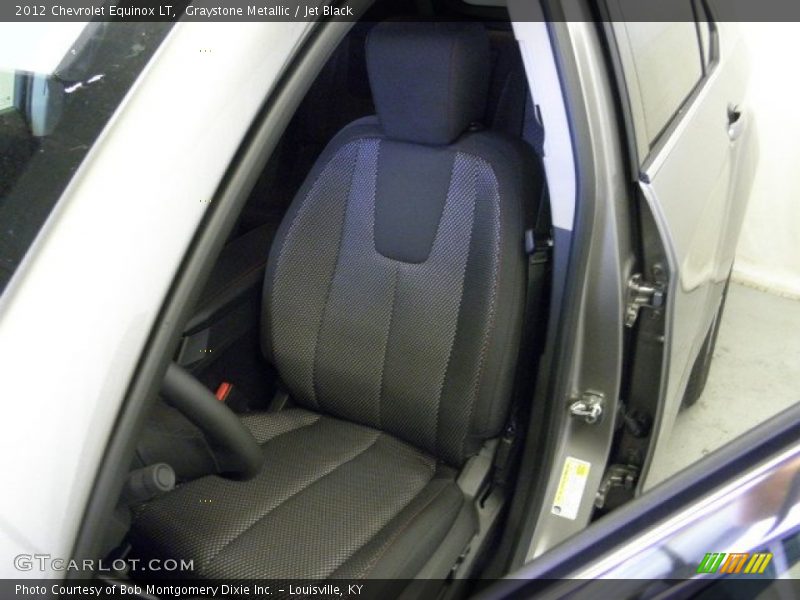 Graystone Metallic / Jet Black 2012 Chevrolet Equinox LT